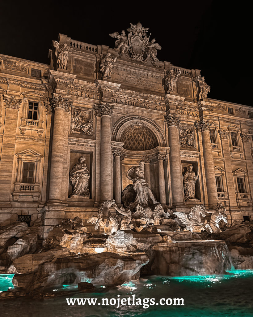 Fontana di Trevi - NoJetLags