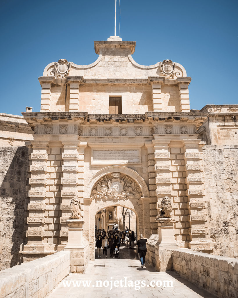 Mdina Gate - NoJetLags